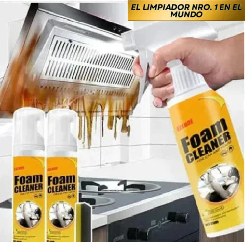 Foam Cleaner Espumoso No.1 en el Mundo para Todo Tipo de Superficies