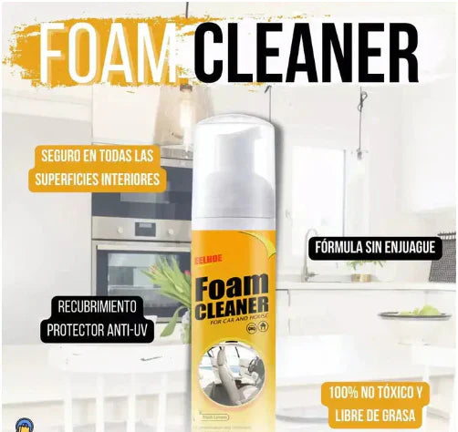 Foam Cleaner Espumoso No.1 en el Mundo para Todo Tipo de Superficies