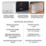 Humidificador Difusor De Aroma Luz Llama 3d